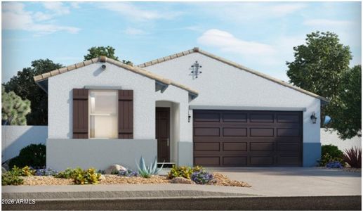 New construction Single-Family house 19475 N Barano Dr, Maricopa, AZ 85138 plan Holly - image