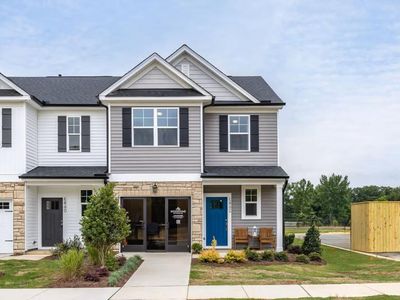 New construction Townhouse house 3841 Well Fleet Dr, Willow Spring, NC 27592 plan The Graham Exterior - image