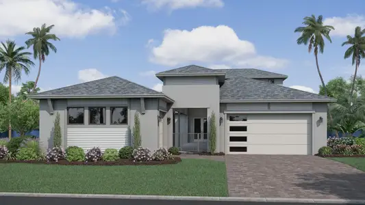 New construction Single-Family house 10757 Torchwood Sea Wy, San Antonio, FL 33576 plan Osprey - image