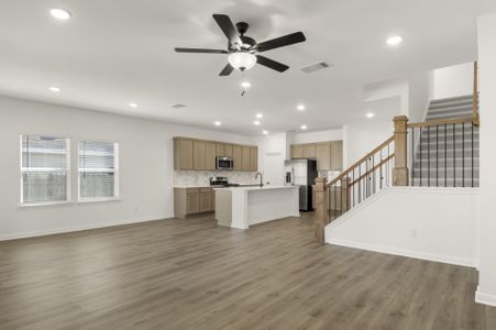 New construction Single-Family house 153 Wagon Spoke Wy, Liberty Hill, TX 78642 plan Driftwood First - image 12