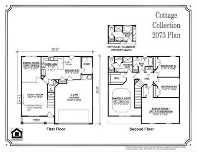 New construction Single-Family house 236 Republic St, Shelbyville, TN 37160 plan 2073 Elevation ABC - image