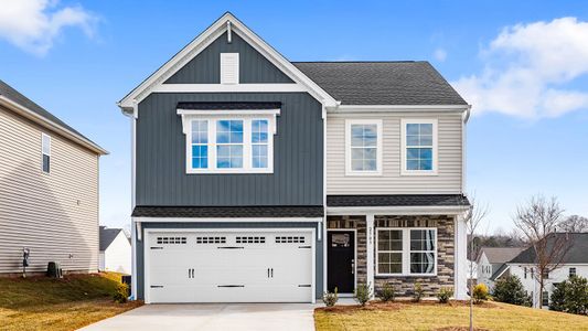 New construction Single-Family house 2503 Raspberry Hill Dr, Winston-Salem, NC 27106 plan Meriwether - image