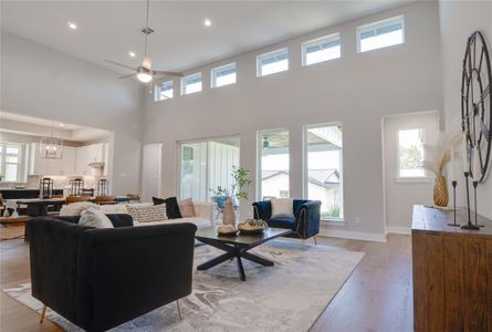 Martin Living Room.This home is under construction, and this photo is of a similar home, but the finishes  may differ.