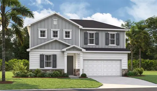 New construction Single-Family house 61 Ponce Preserve Dr, Palm Coast, FL 32164 plan Agate - image
