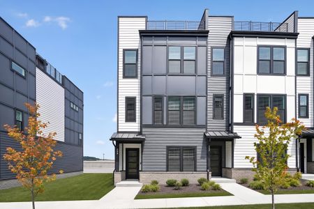 New construction Multi-Family house 209 Harmony Aly, Nashville, TN 37207 plan Haggard - image