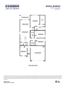 New construction Single-Family house 5504 E Button Ln, San Tan Valley, AZ 85140 plan Baxter - image