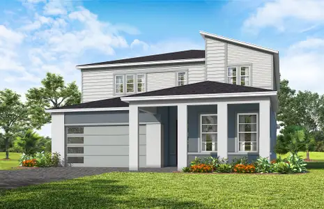 New construction Single-Family house Orlando, FL 32829 plan Scarlett - image