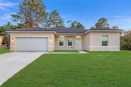 New construction Single-Family house 3872 W Baton Ln, Citrus Springs, FL 34433 - image