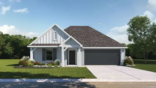 New construction Single-Family house 105 S Plains Rd, San Marcos, TX 78666 plan The Lakeway - image