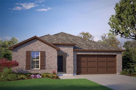 New construction Single-Family house 15768 Putney Way, Fort Worth, TX 76247 LAS CRUCES- photo 0