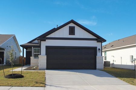 New construction Single-Family house 13402 Desert Orchid Dr, Buda, TX 78610 plan Fresno - image