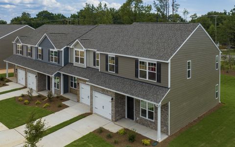 New construction Townhouse house 5303 Cherrie Kate Court, Stanley, NC 28164 - photo 0