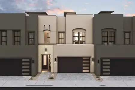 New construction Townhouse house Scottsdale, AZ 85255 plan Seaview III - Interior Unit - image