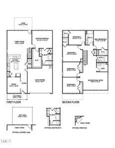 Plan 3105 - Floor Plans