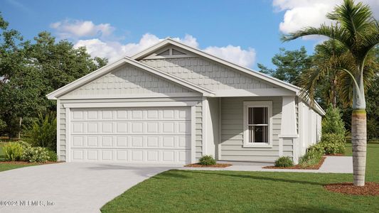 New construction Single-Family house 2276 Spider Lily Lane, Green Cove Springs, FL 32043 ST. GEORGE- photo 0