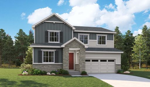 New construction Single-Family house 4153 Zebrawood Ln, Johnstown, CO 80534 - photo 0