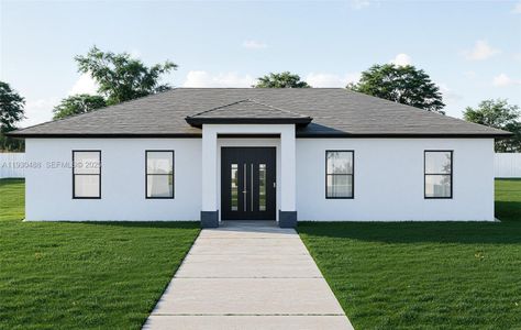 New construction Single-Family house 911 Ardmore St, Lehigh Acres, FL 33974 - image