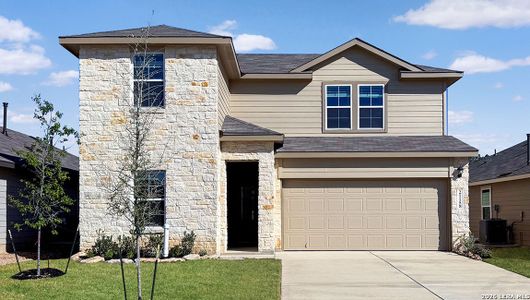 New construction Single-Family house 21158 Boulder Flts, San Antonio, TX 78266 plan The Mitchell - image