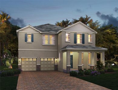 New construction Single-Family house 11193 Hollow Bay Dr, Winter Garden, FL 34787 plan Sea Cliff - image