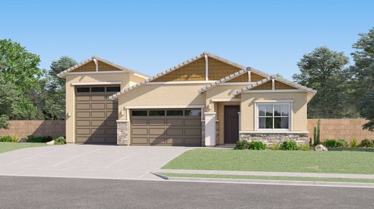 New construction Single-Family house 3354 E Craftsman Ln, San Tan Valley, AZ 85140 plan Wayfarer II Plan 5579 - image