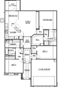 New construction Single-Family house 110 Thunder Gulch Ct, Castroville, TX 78009 plan 1663 - image 3