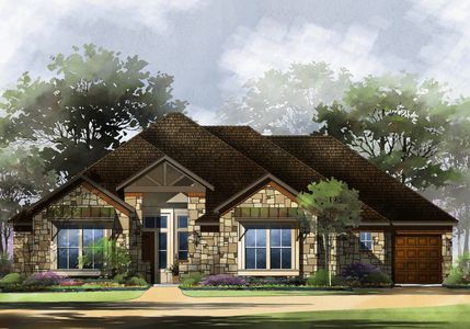 New construction Single-Family house San Antonio, TX 78260 plan Milano - image
