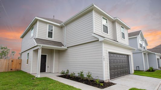 New construction Single-Family house 707 Katherine Taylor Drive, Rosharon, TX 77583 The Lowry- photo 0