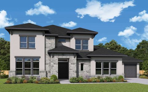 New construction Single-Family house 2820 Monte Ranch Trl, Leander, TX 78641 plan The Mozart - image