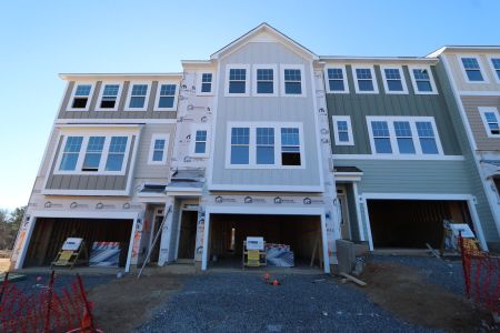 New construction Townhouse house 2717 Hunter Woods Dr, Apex, NC 27502 Buckingham - Front Entry Townhomes- photo 0 0