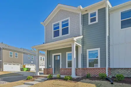 New construction Townhouse house 3524 Rosebush Dr, Zebulon, NC 27597 plan Thorton - image