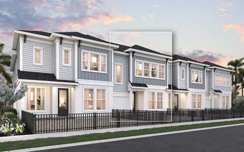 New construction Townhouse house 3542 Caspian Chervil St, Wesley Chapel, FL 33543 - image