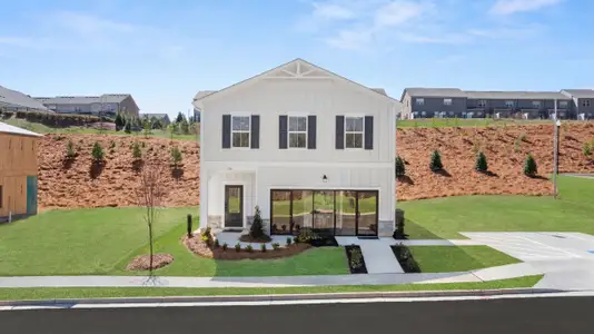 New construction Single-Family house 216 Black Walnut Way Pass, Canton, GA 30114 plan The Burton C - image