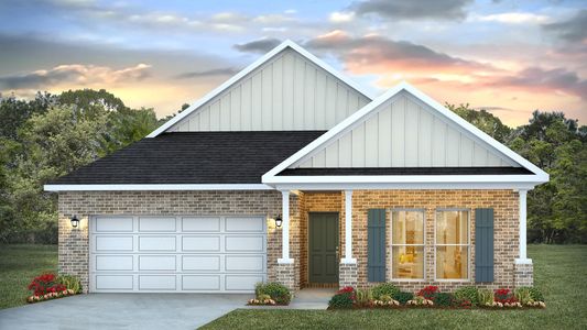 New construction Single-Family house 50 Foxtrail Run, Freeport, FL 32439 plan Riverside - image