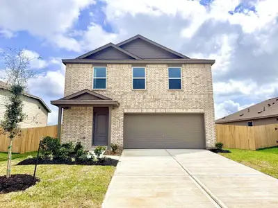 New construction Single-Family house 1623 Windrose Bnd, Angleton, TX 77515 plan Whitetail - image