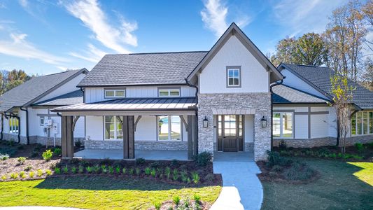 New construction Single-Family house 224 Storm Ln, Hoschton, GA 30548 Hayden- photo 0