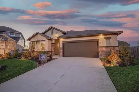 New construction Single-Family house 439 Glenwood Rnch, Cibolo, TX 78108 plan Morgan - image