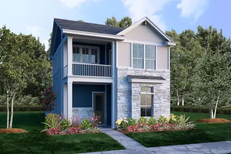 New construction Single-Family house 723 N Academy Ave, New Braunfels, TX 78130 plan 1493 - image