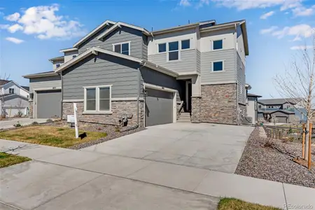 New construction Duplex house 6863 Oak Canyon Cir, Castle Pines, CO 80108 plan 3513 - image