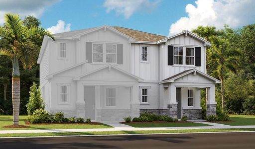 New construction Single-Family house 1462 Erin Breeze Lane, Kissimmee, FL 34744 Chicago- photo 0