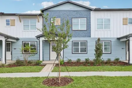 New construction Townhouse house 17687 Japonica Bloom Dr, Winter Garden, FL 34787 plan Regina II - image