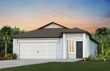 New construction Single-Family house 3362 Yellow Leaf Cir, Spring Hill, FL 34609 null- photo 0