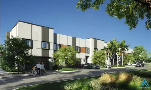 New construction Townhouse house 1544 N Dixie Hwy, Unit 1544, Pompano Beach, FL 33060 - image