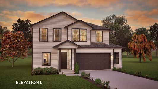 New construction Single-Family house 201 Beaver Creek Dr, Jarrell, TX 76537 plan Rio Grande - image