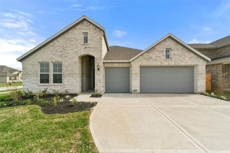 New construction Single-Family house 10507 Plumas Run Drive, Rosharon, TX 77583 The George B- photo 0