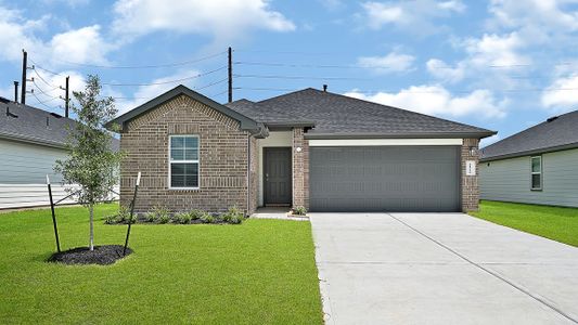 New construction Single-Family house 31050 Rockstock Rd, Fulshear, TX 77441 Caden- photo 0