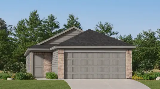 New construction Single-Family house 1823 Bouchu Rdg, San Antonio, TX 78214 plan Hoffman - image