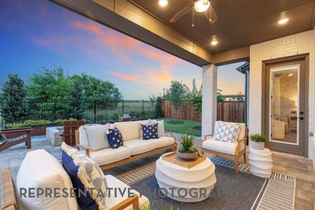 New construction Single-Family house 4444 Lamplights Dr, Celina, TX 75078 plan Cambridge - image