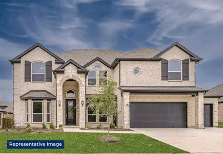 New construction Single-Family house 5524 Aiken St, Celina, TX 75009 plan Stonehaven 2F - image