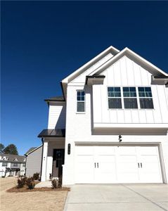 New construction Townhouse house 5179 Fox Den Rd, Oakwood, GA 30566 - photo 0