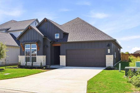 New construction Single-Family house 125 Travis Dr, Castroville, TX 78009 plan The Maverick - image